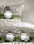 Duvet Cover Set / Flannel / CHRISTMAS GNOMES / green