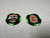 Black & Green Alien Poker Chip