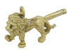 1" Lion Figurine Pendant