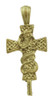 1 1/2" Cross with Snake