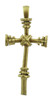 1 1/2" Cross with Design Ends