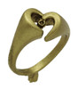 3/8" Heart Style Ring