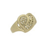 Pave Heart Ring