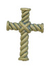 3/4" Braided Cross