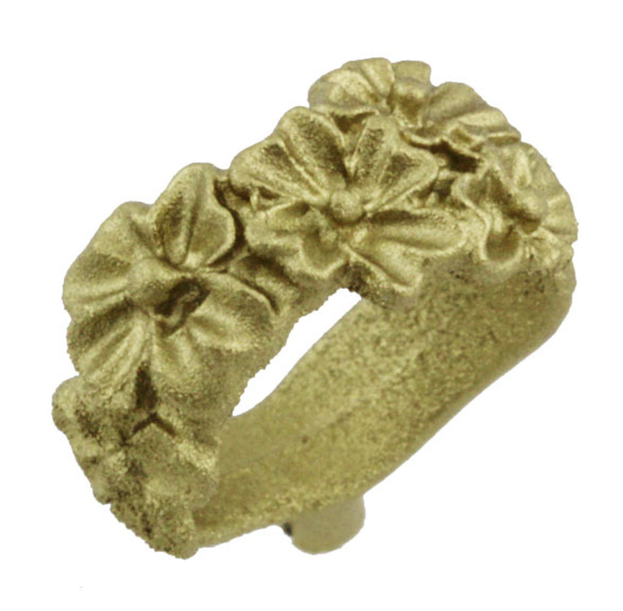 3/8" Connected Flowers Ring