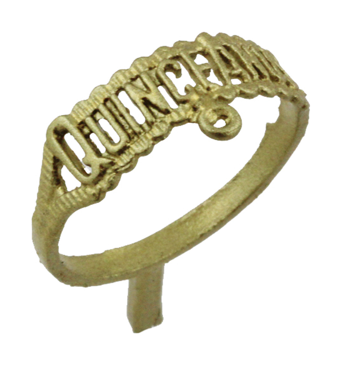 1/4" Quince Anos Ring 1/4" Quince Anos Ring