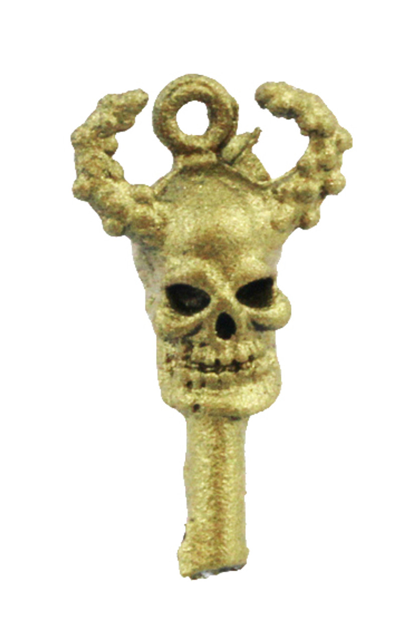 1/2" Skull with Horns