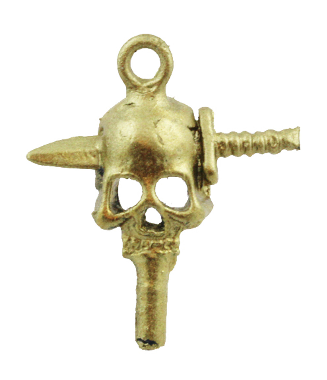 5/8" Skull with Knife