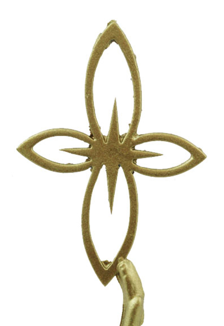 1 5/8" Cross with Star