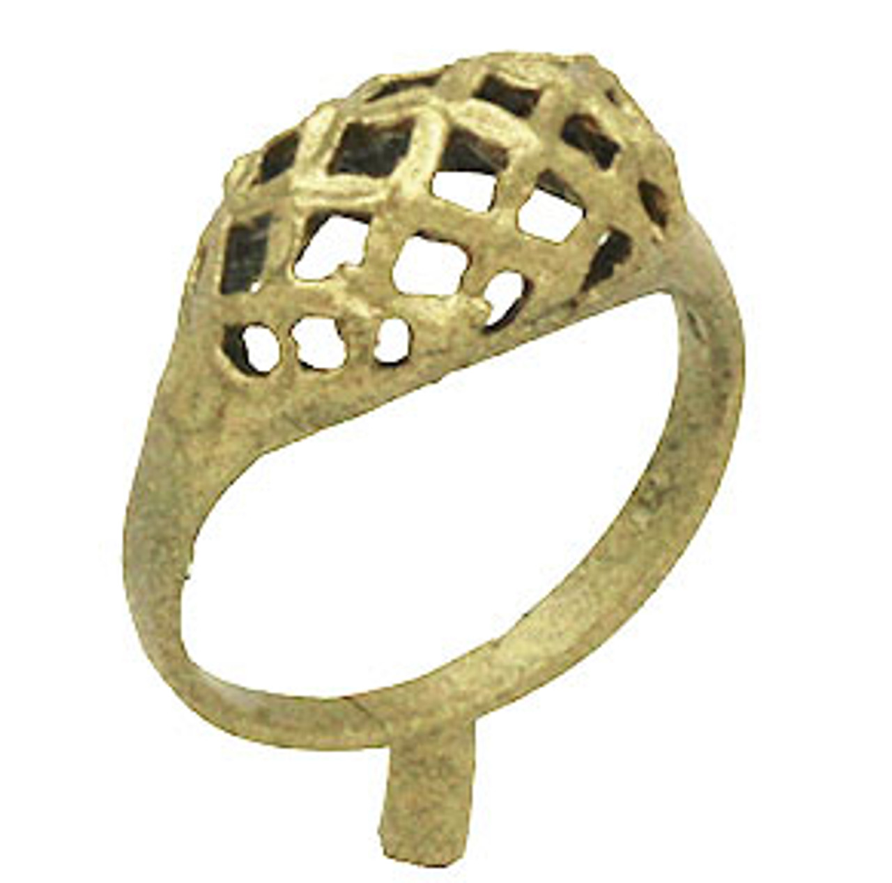 Weave Basket Design Ring