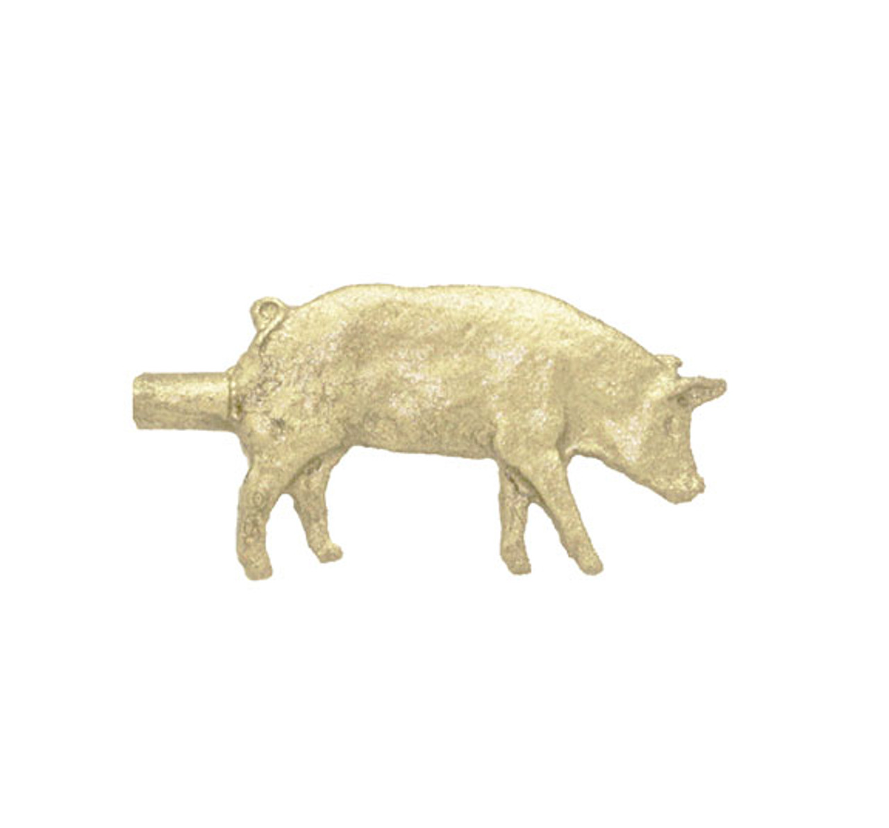 Flat Pig Pendant