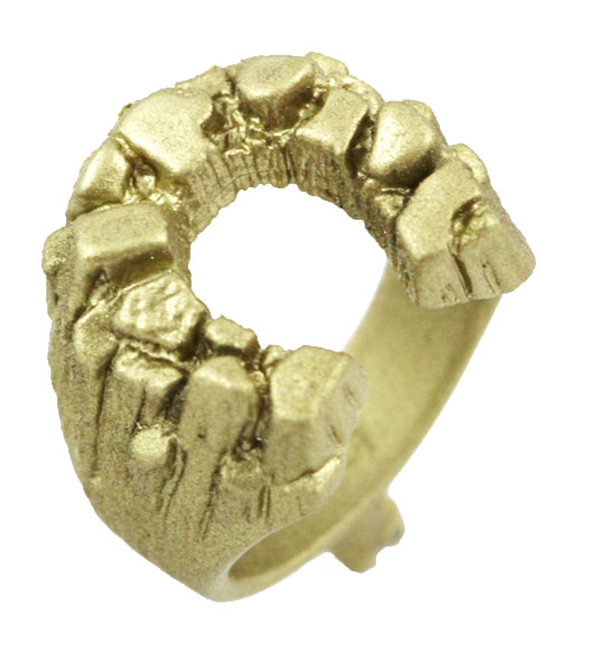 Horse Shoe Nugget Ring