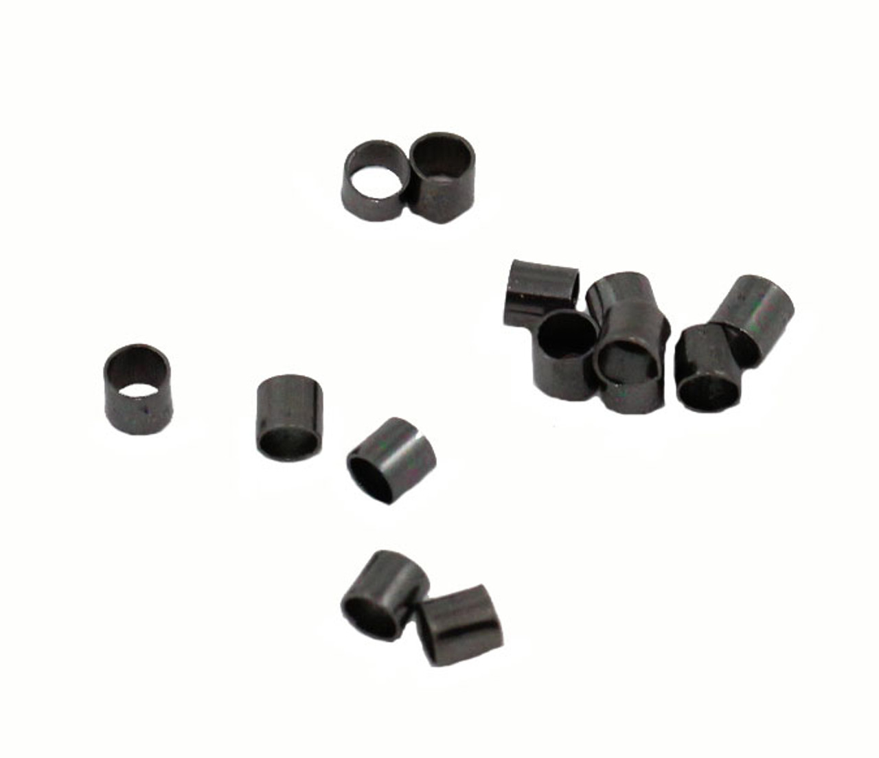 Gun Metal Crimp Tubes 2 x 2 1/8 Oz (~350 crimps)