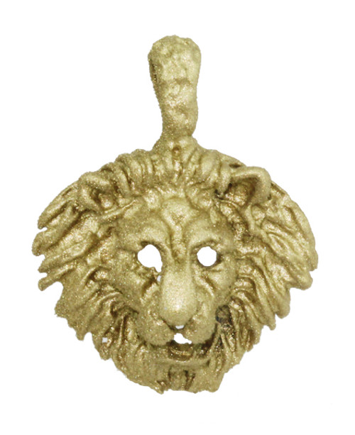 1" lion Face with Bail