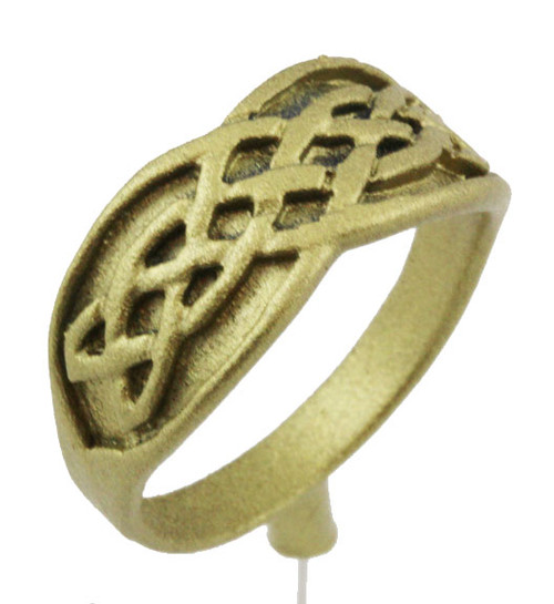3/8" Celtic Ring With Weaves