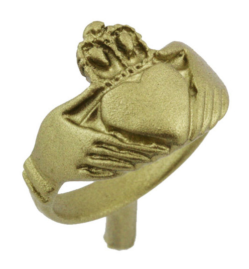 1/2" Large Claddagh Ring