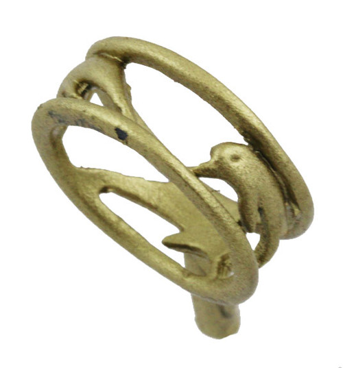 1/4" Dolphin Ring Band