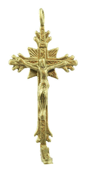 1 3/8" Christ on Fancy Cross