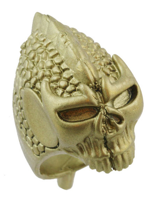 1 3/8" Skull in Battle Helmet