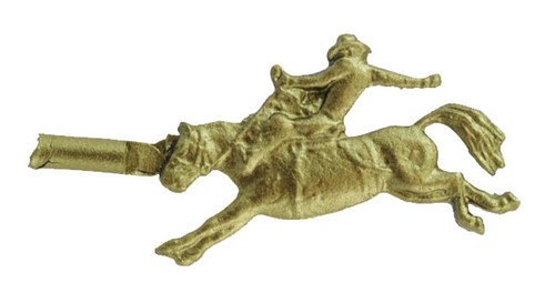 3/4" Bare Back Bronc Rider