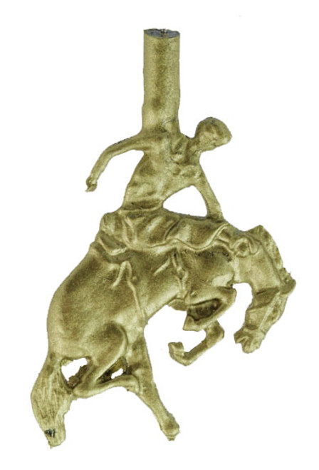 1 1/4" Bucking Bronc Rider