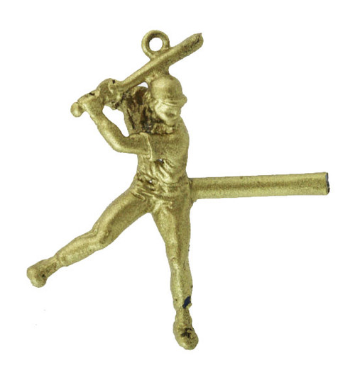 1 1/4" Baseball Player