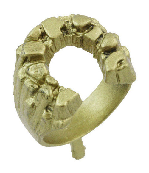 5/8" Nugget Horseshoe Ring