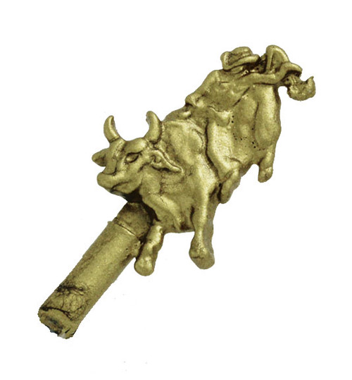 3/4" Bucking Bull Rider