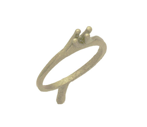 Small 2.5mm Stone Setting Ring