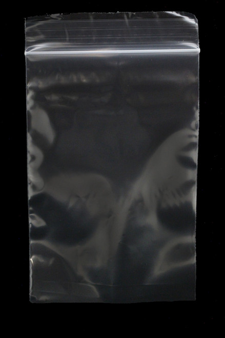 3" x 5" Plastic Zipper Bag 100 Pcs