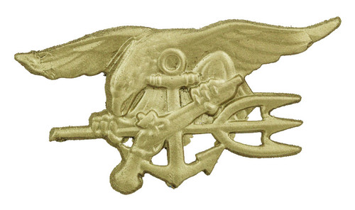 Eagle Holding Trident, Gun and Anchor