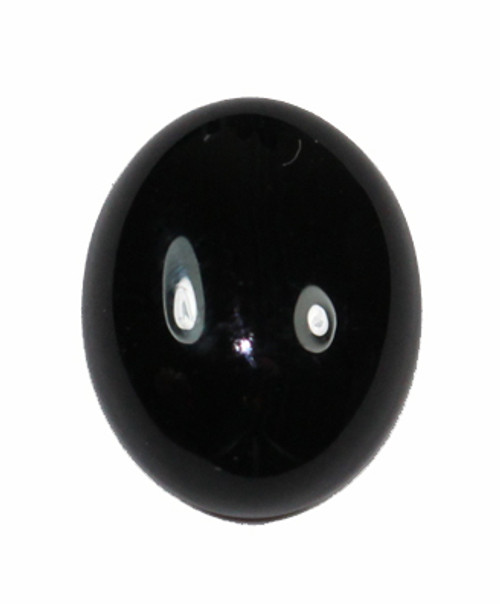 Black Onyx Oval Cabochon 10 x 8 mm