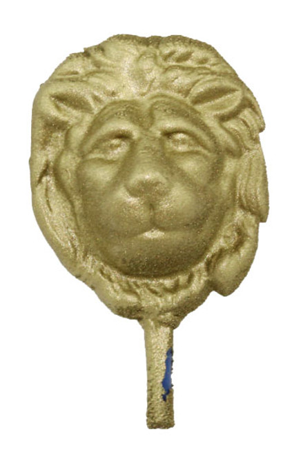 1 1/8" Smiling Lion Face