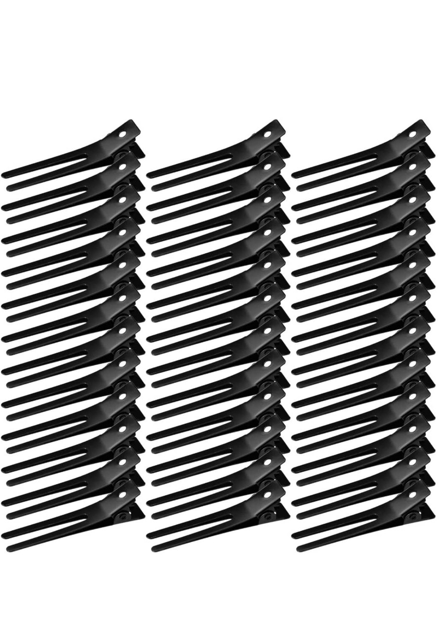 Retwist Clips-75pcs Double Prong Strong Hold