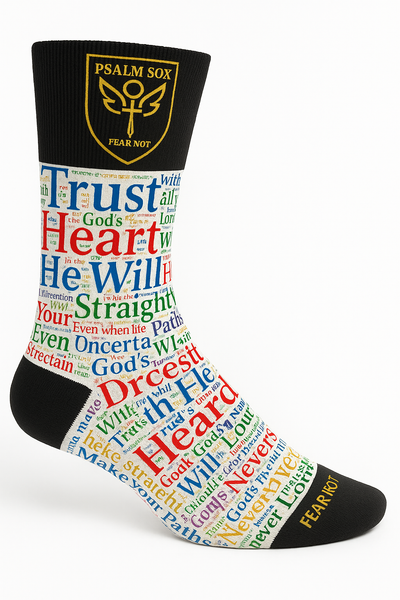 Psalm Sox-Proverbs 3:5–6 White