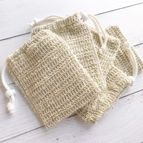 Sisal Exfoliating Soap Pouch | Wholesale | Unlabeled Sisal Exfoliating Soap Pouch | Wholesale | Unlabeled
