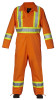 Forcefield Hi Vis Safety Unlined Coverall | Orange