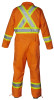 Forcefield Hi Vis Safety Unlined Coverall | Orange