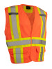 Forcefield 5 Point Tear-Away Traffic Vest | Orange