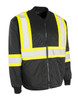 Forcefield Hi VIs Safety Freezer Jacket | Black