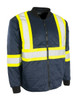 Forcefield Hi VIs Safety Freezer Jacket | Navy