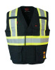 Forcefield Fire Resistant (FR) Cotton Duck Hi Vis Safety Vest | SafetyApparel.ca