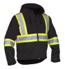 ForceField Re-Engineered Hi Vis Safety Softshell Jacket | Black