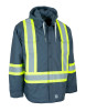 ForceField Hi Vis Hoodie Shacket With Detachable Hood | Nvay