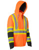 ForceField Women's Hi-Vis Safety Parka with Detachable Hood | SafetyApparel.ca