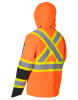 ForceField Women's Hi-Vis Safety Parka with Detachable Hood | SafetyApparel.ca