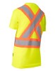 ForceField Women's Hi Vis Crew Neck Short Sleeve Safety Tee Shirt with Chest Pocket | SafetyApparel.ca