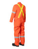ForceField Hi-Vis Safety Unlined Cotton Coverall with Reflective Striping | SafetyApparel.ca