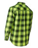 ForceField Hi Vis Shadow Plaid Unlined Flannel Shirt | SafetyApparel.ca