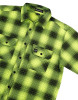 ForceField Hi Vis Shadow Plaid Unlined Flannel Shirt | SafetyApparel.ca